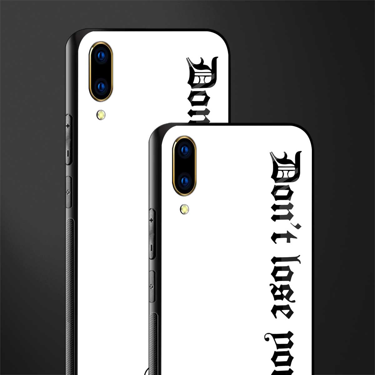 don't lose yourself glass case for vivo v11 pro image-2