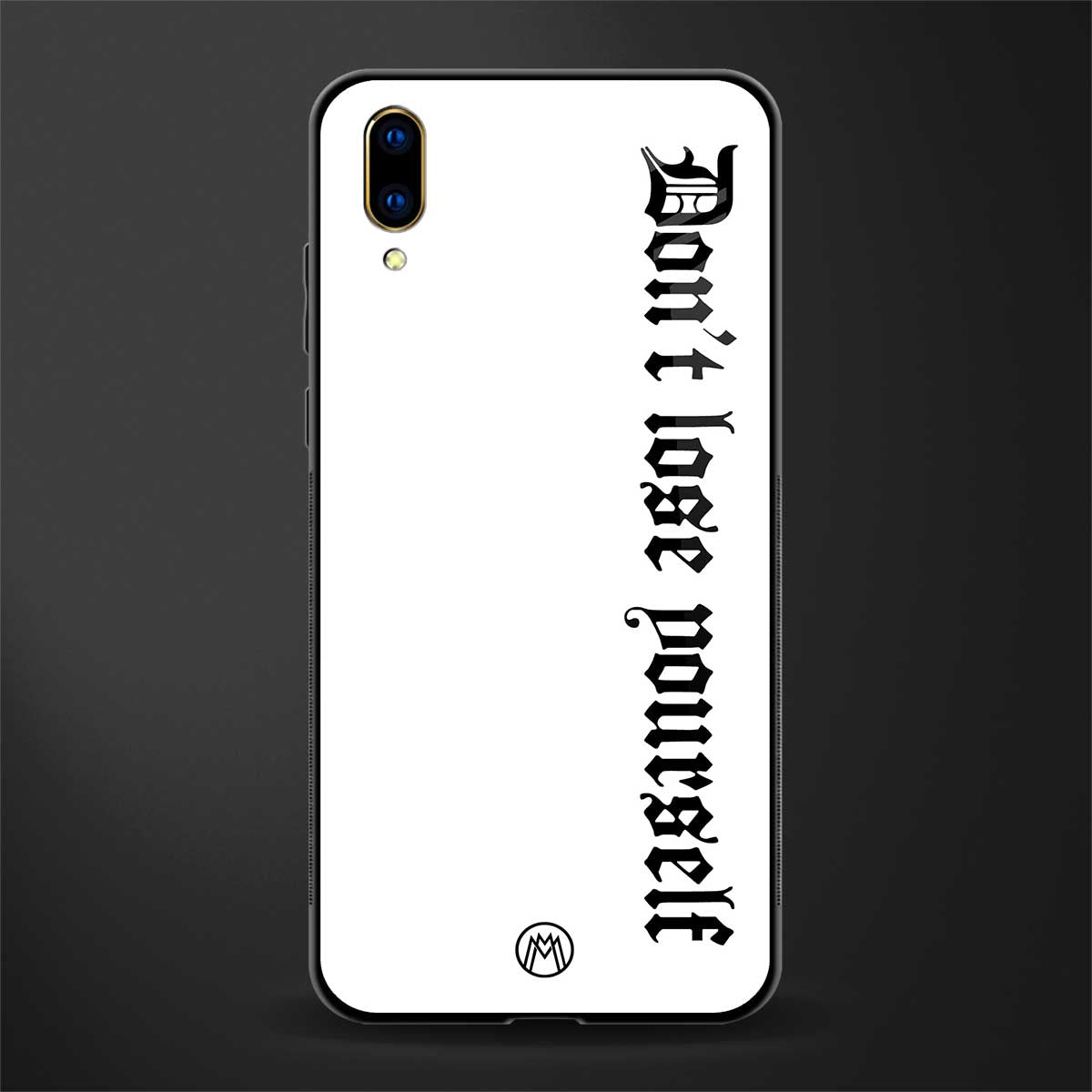 don't lose yourself glass case for vivo v11 pro image