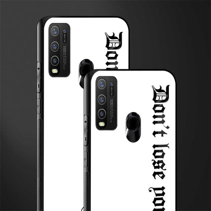 don't lose yourself glass case for vivo y50 image-2