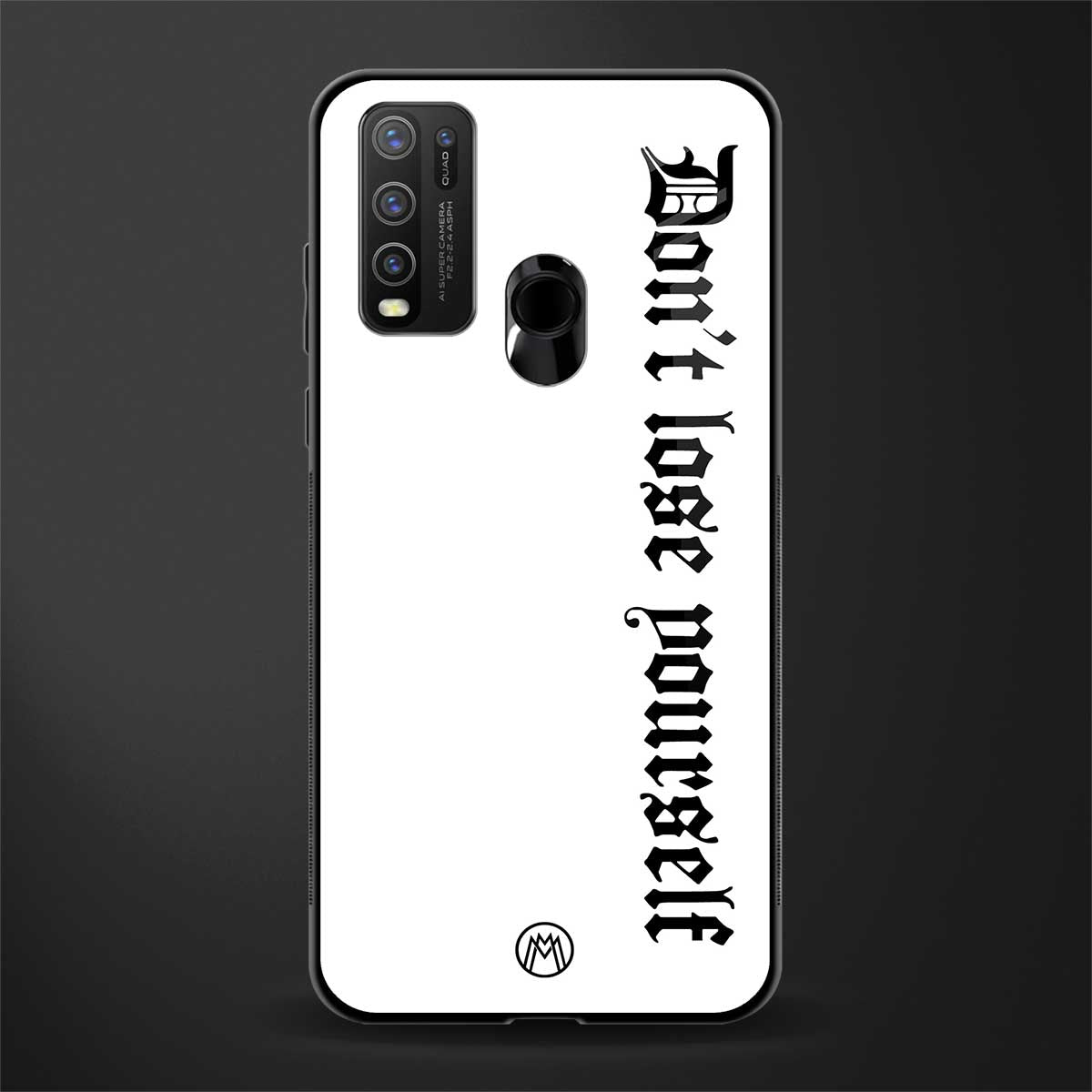 don't lose yourself glass case for vivo y50 image