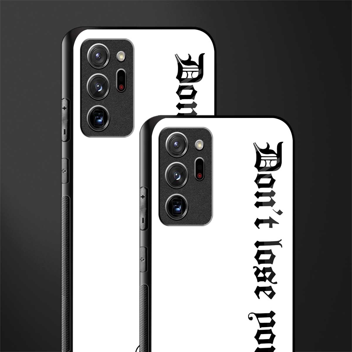 don't lose yourself glass case for samsung galaxy note 20 ultra 5g image-2