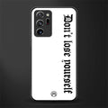 don't lose yourself glass case for samsung galaxy note 20 ultra 5g image