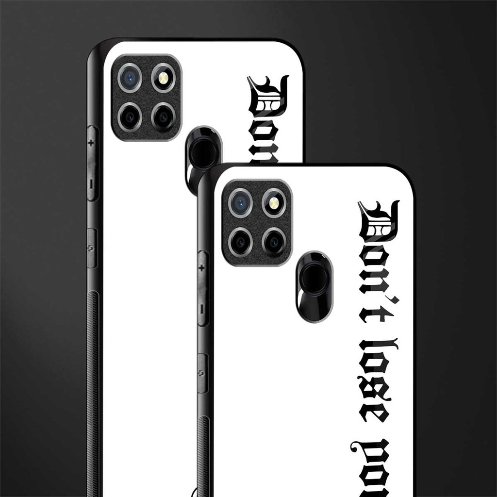 don't lose yourself glass case for realme c25 realme c25s image-2