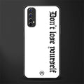 don't lose yourself glass case for realme 7 image