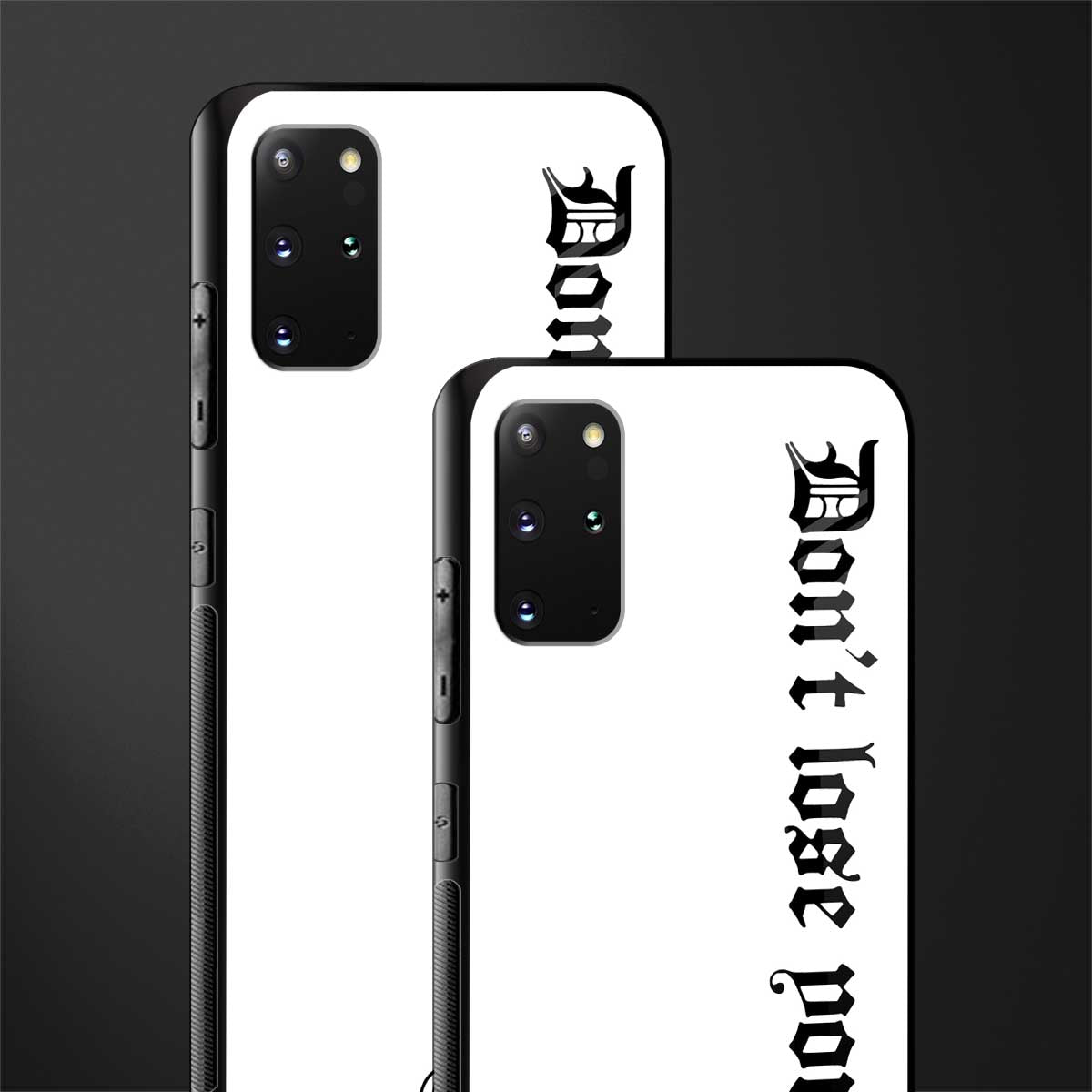 don't lose yourself glass case for samsung galaxy s20 plus image-2