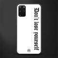 don't lose yourself glass case for samsung galaxy s20 plus image