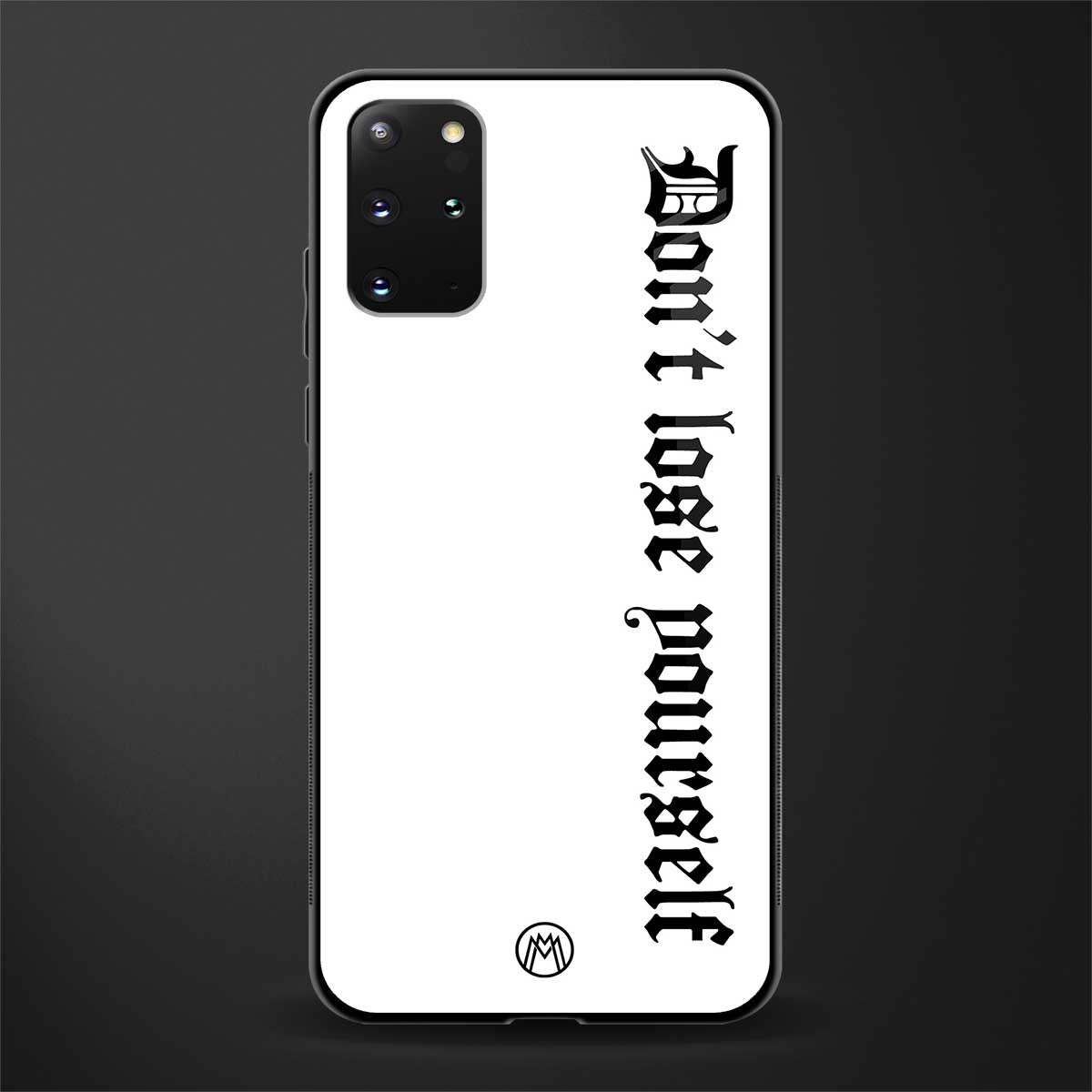 don't lose yourself glass case for samsung galaxy s20 plus image