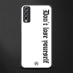 don't lose yourself glass case for vivo y20i vivo y20t image