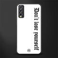 don't lose yourself glass case for vivo y12g image