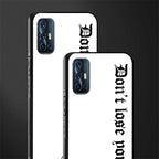 don't lose yourself glass case for vivo v17 image-2