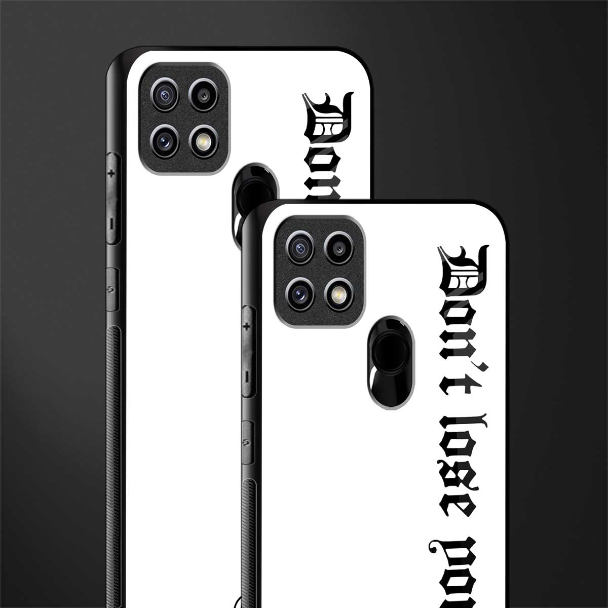don't lose yourself glass case for oppo a15s image-2