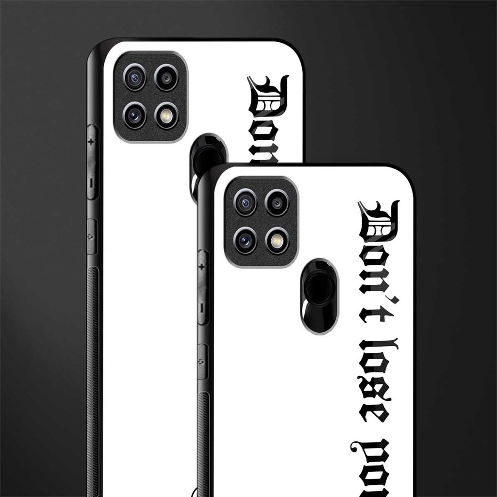 don't lose yourself glass case for oppo a15 image-2