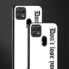 don't lose yourself glass case for oppo a15 image-2