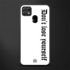 don't lose yourself glass case for oppo a15 image