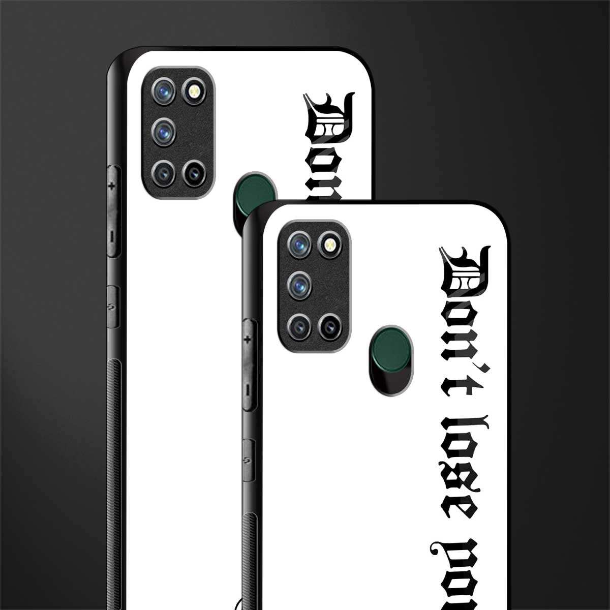 don't lose yourself glass case for realme 7i image-2