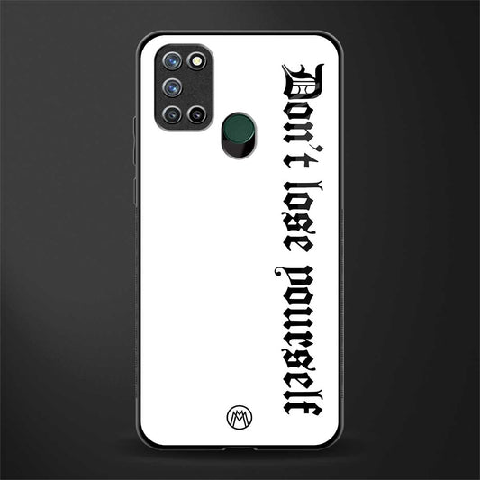 don't lose yourself glass case for realme 7i image