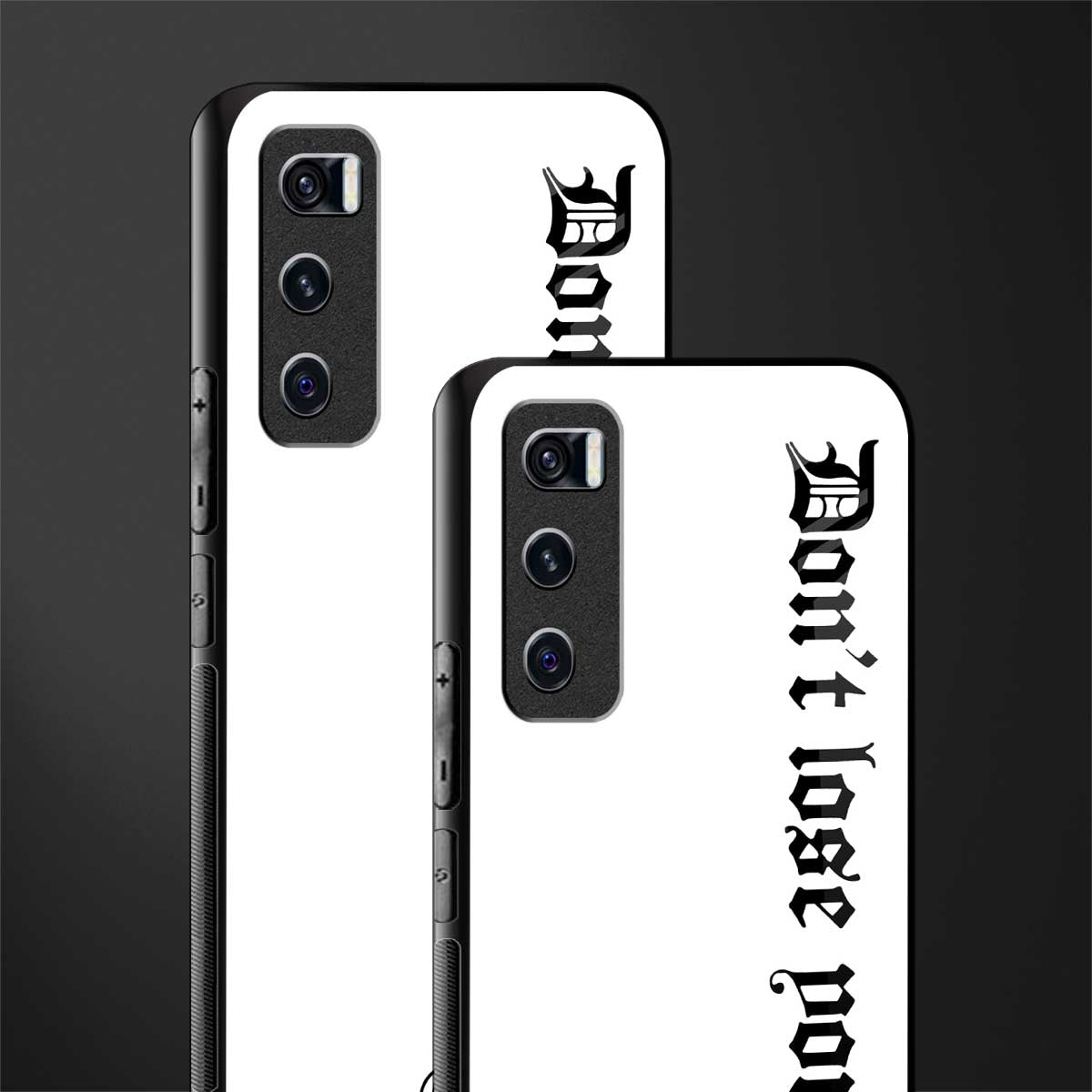 don't lose yourself glass case for vivo v20 se image-2