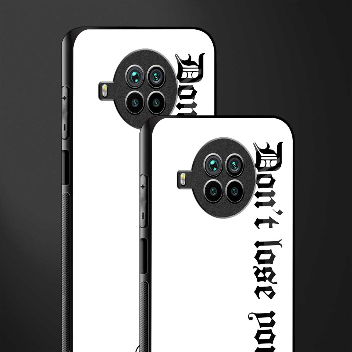 don't lose yourself glass case for mi 10i image-2