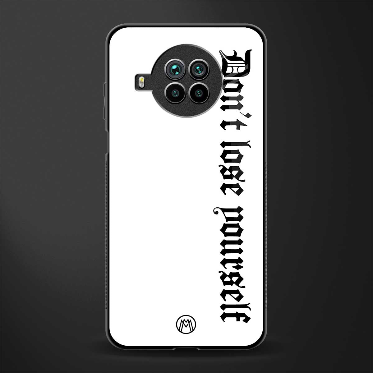don't lose yourself glass case for mi 10i image