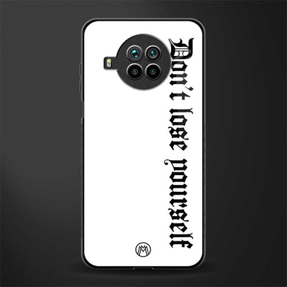 don't lose yourself glass case for mi 10i image
