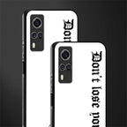 don't lose yourself glass case for vivo y51 image-2