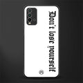 don't lose yourself glass case for redmi 9 power image