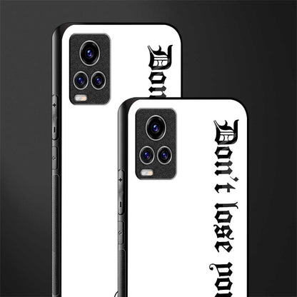 don't lose yourself glass case for vivo v20 pro image-2