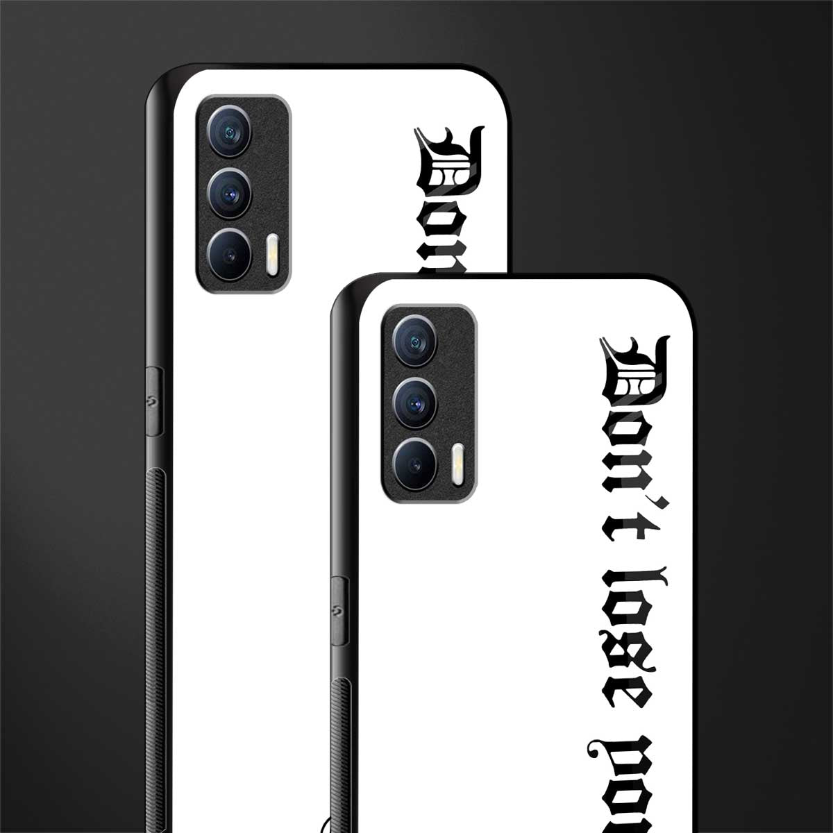 don't lose yourself glass case for realme x7 image-2