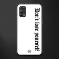 don't lose yourself glass case for realme x7 pro image