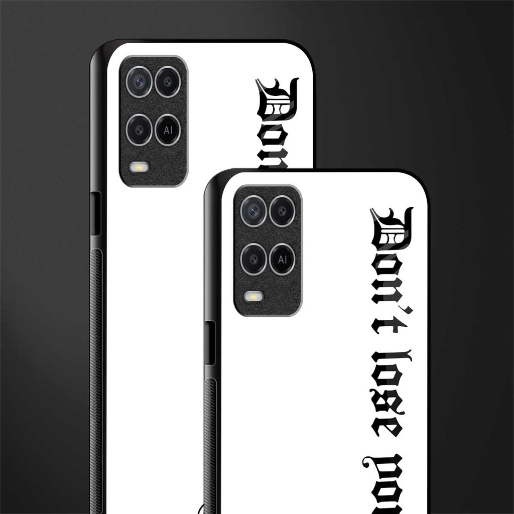 don't lose yourself glass case for oppo a54 image-2