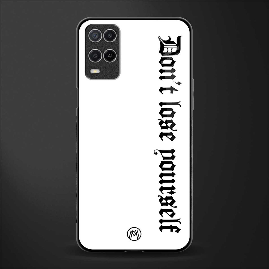 don't lose yourself glass case for oppo a54 image