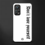 don't lose yourself glass case for mi 10t 5g image