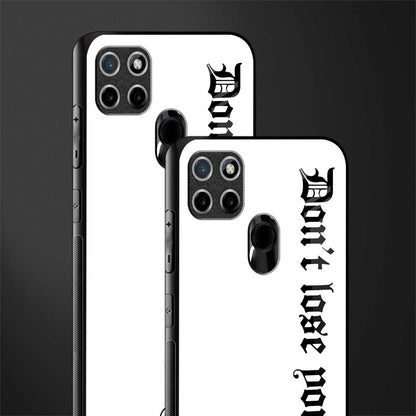 don't lose yourself glass case for realme c21 image-2