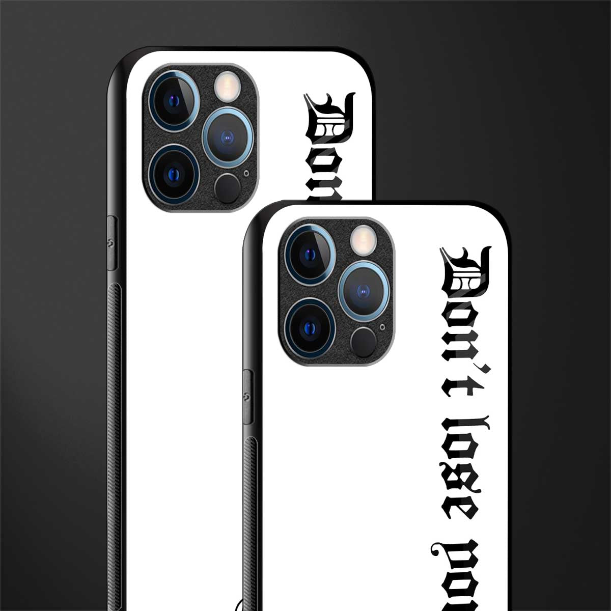 don't lose yourself glass case for iphone 12 pro image-2