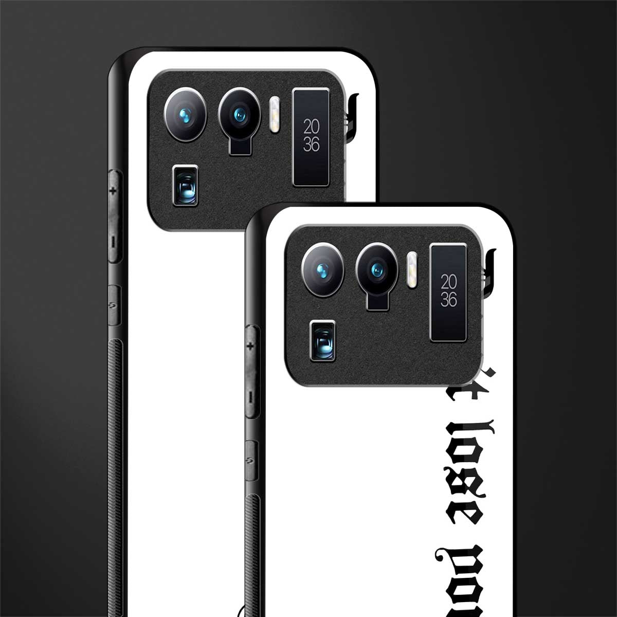 don't lose yourself glass case for mi 11 ultra 5g image-2