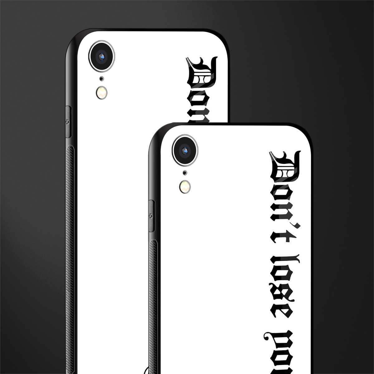 don't lose yourself glass case for iphone xr image-2