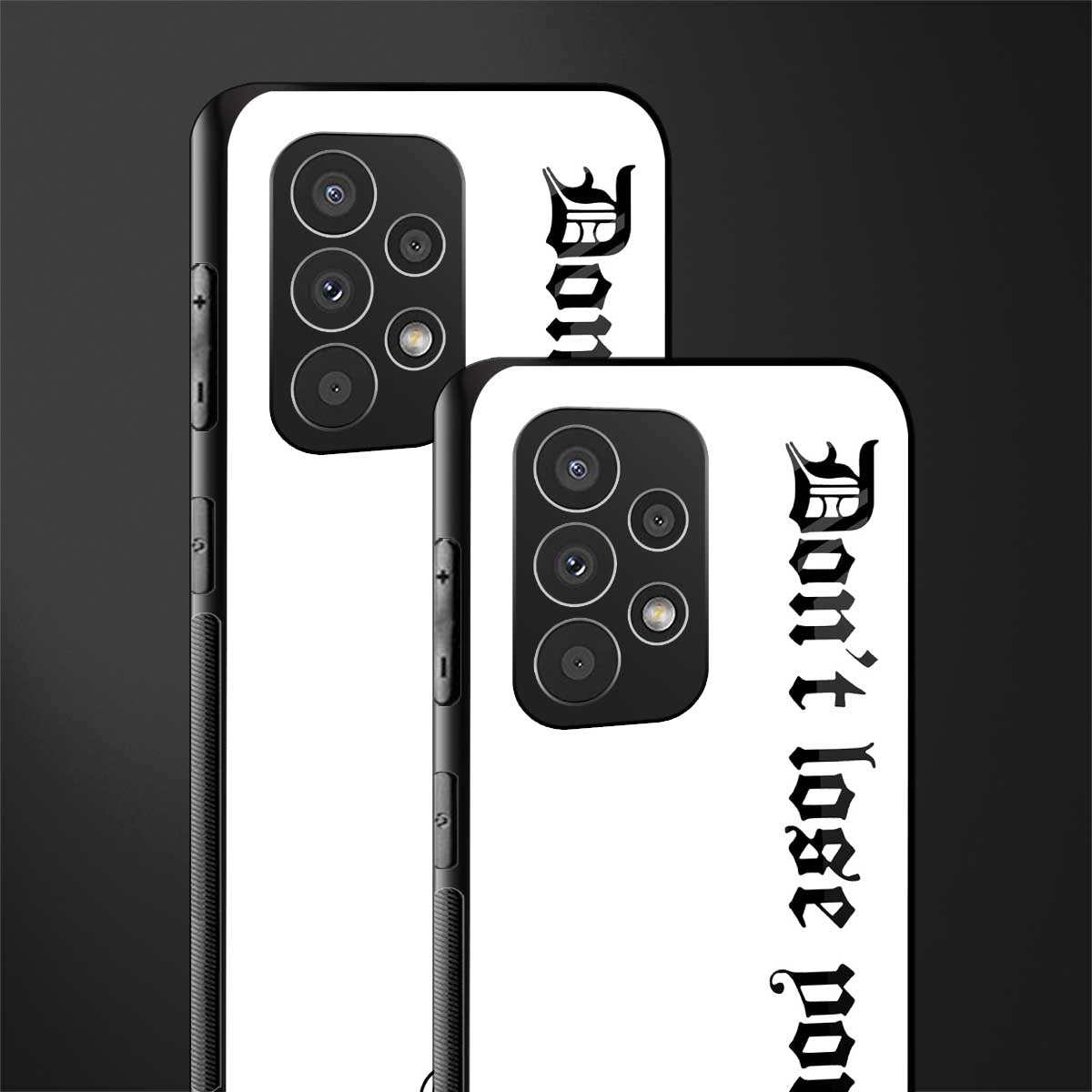 don't lose yourself back phone cover | glass case for samsung galaxy a73 5g