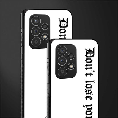 don't lose yourself back phone cover | glass case for samsung galaxy a73 5g
