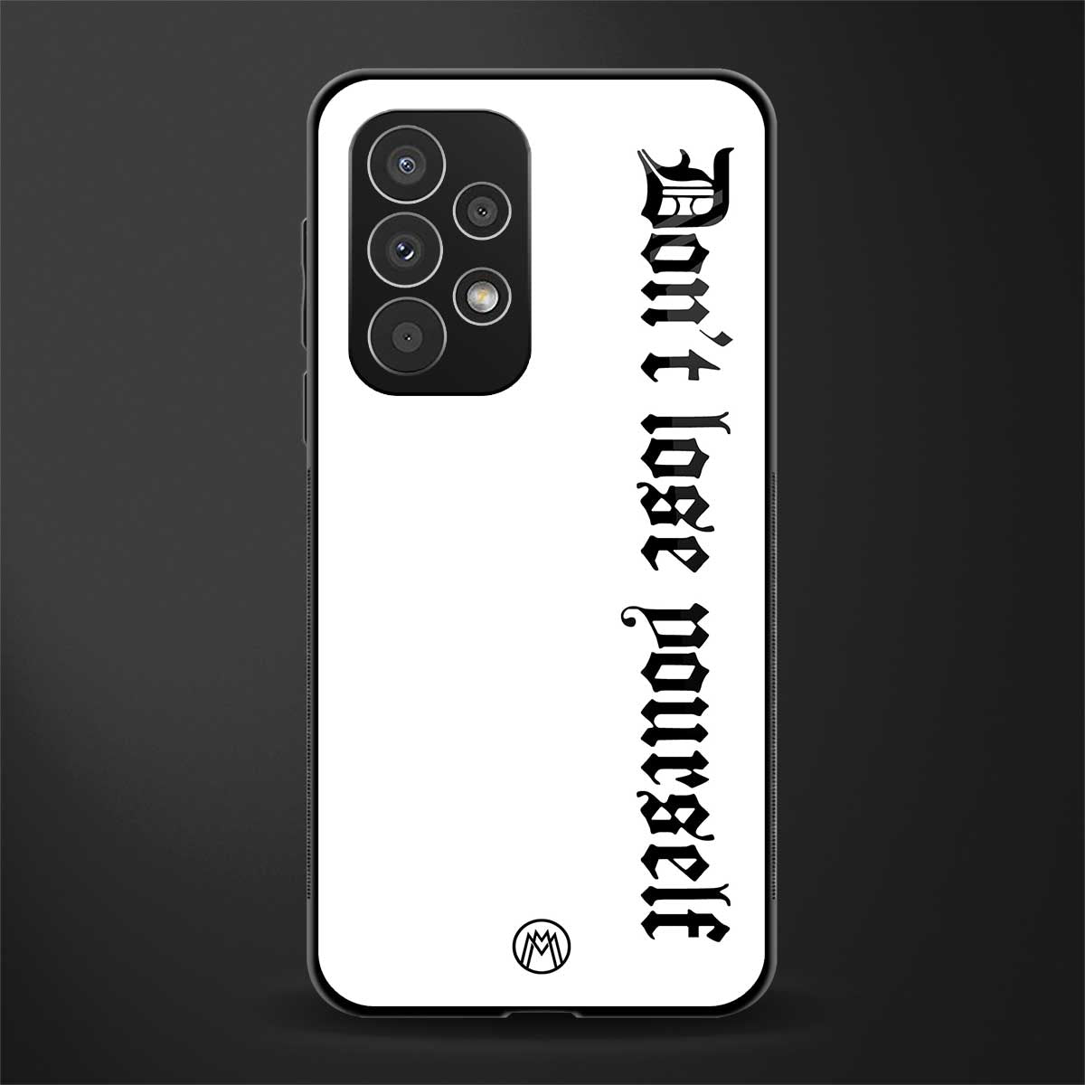 don't lose yourself back phone cover | glass case for samsung galaxy a73 5g