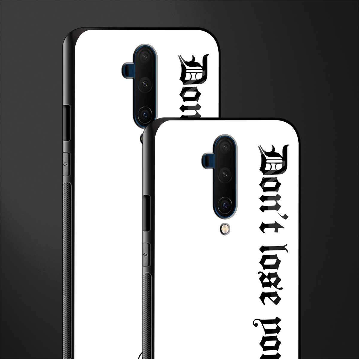 don't lose yourself glass case for oneplus 7t pro image-2