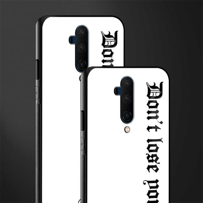 don't lose yourself glass case for oneplus 7t pro image-2