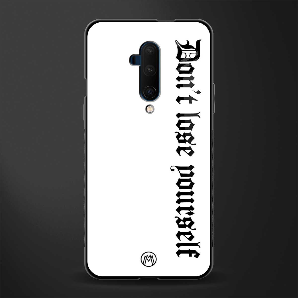 don't lose yourself glass case for oneplus 7t pro image