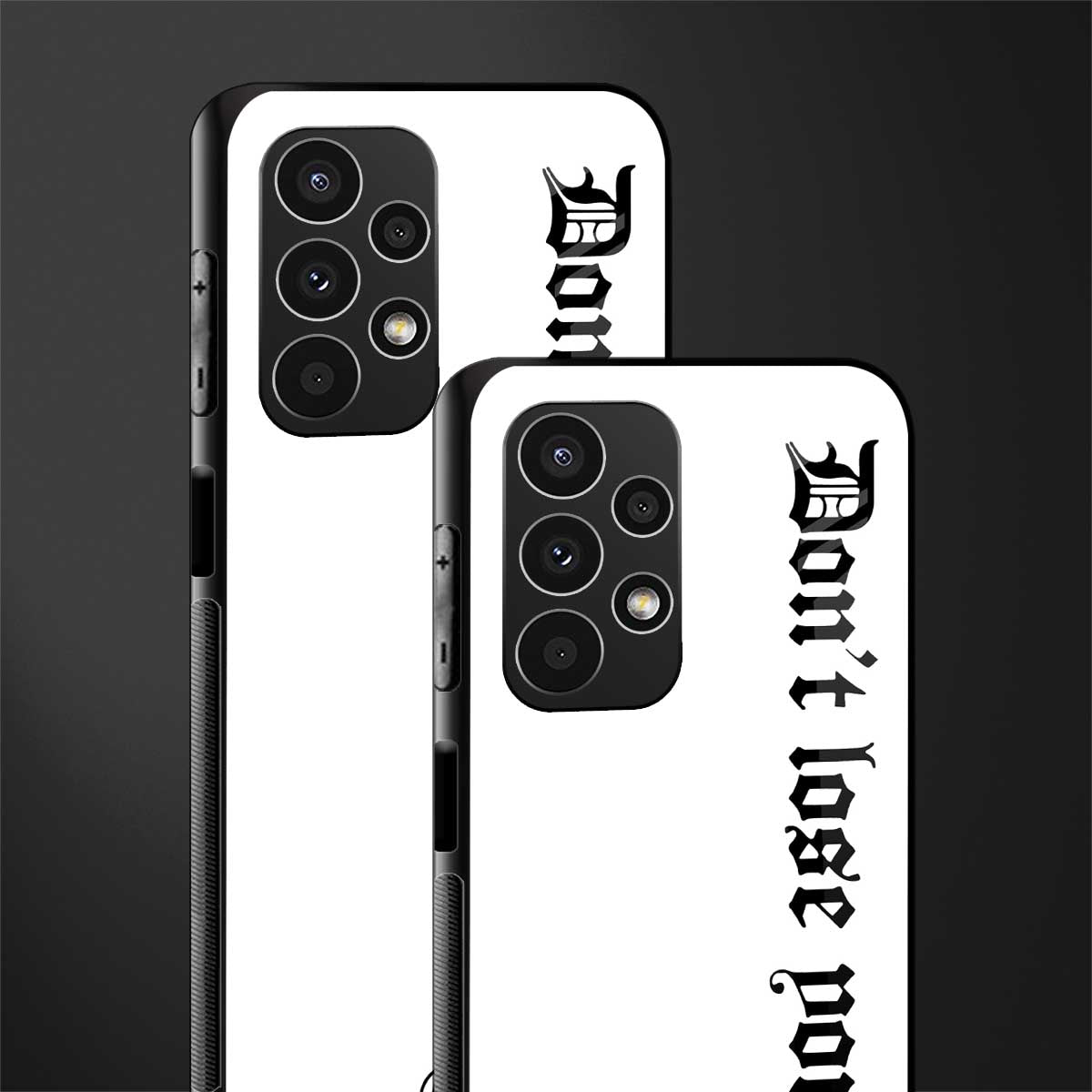 don't lose yourself back phone cover | glass case for samsung galaxy a13 4g