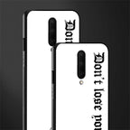 don't lose yourself glass case for oneplus 7 pro image-2
