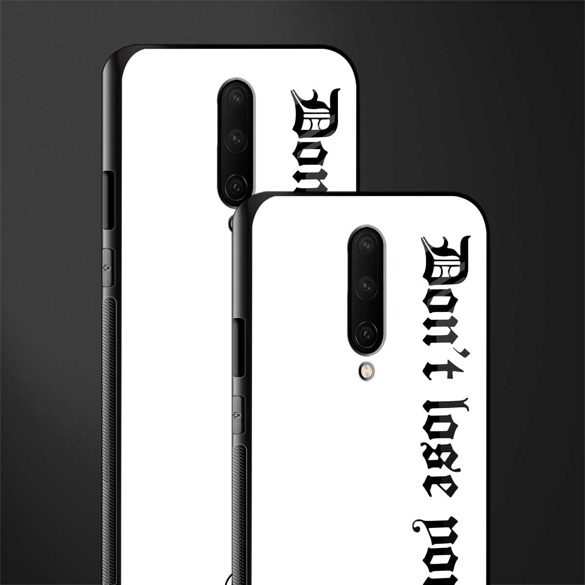 don't lose yourself glass case for oneplus 7 pro image-2