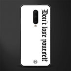 don't lose yourself glass case for oneplus 7 pro image