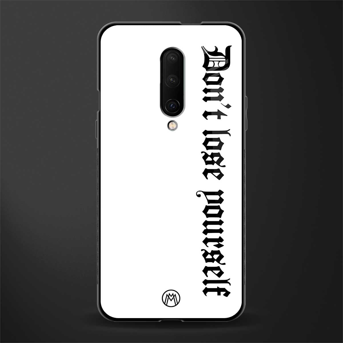 don't lose yourself glass case for oneplus 7 pro image