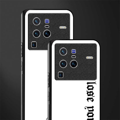 don't lose yourself glass case for vivo x80 pro 5g image-2