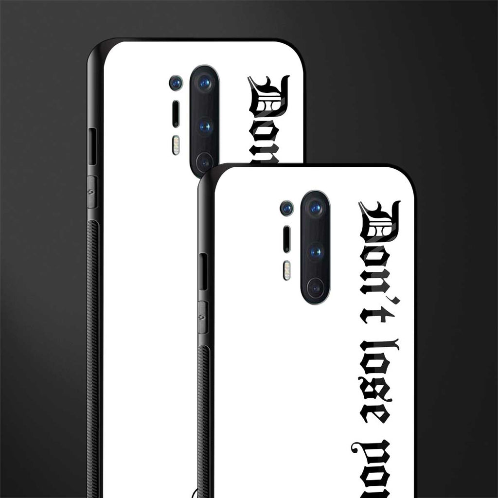 don't lose yourself glass case for oneplus 8 pro image-2