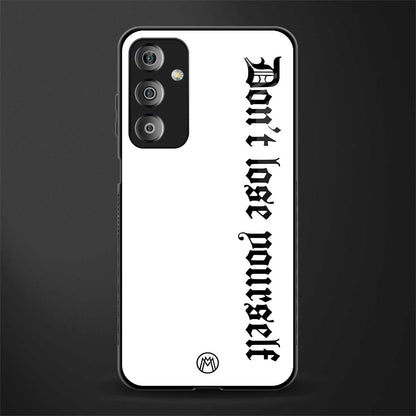 don't lose yourself back phone cover | glass case for samsung galaxy f23 5g